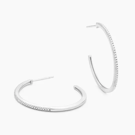 Ella Stein Head Turning Hoop Earrings