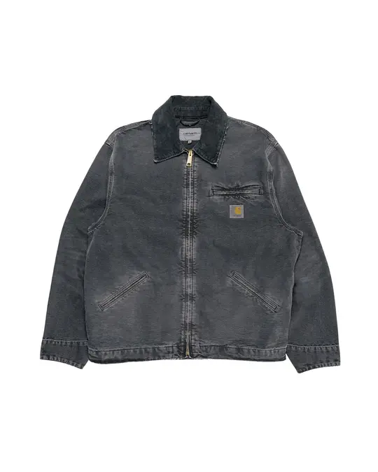 Carhartt W.I.P. OG Detroit Jacket Black/Black Destroy Wash