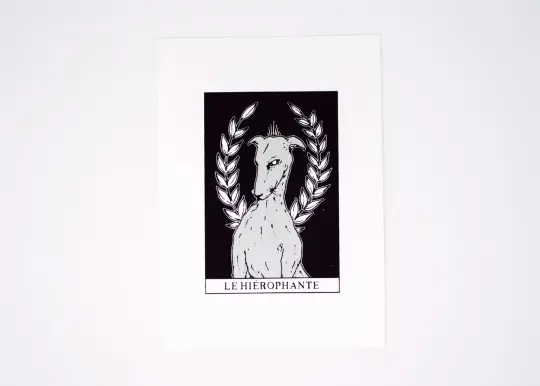 The Hierophant Tarot Print