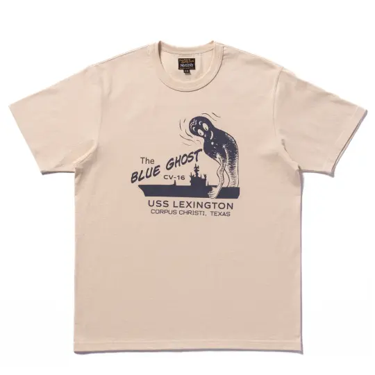 MILITARY TEE / THE BLUE GHOST
