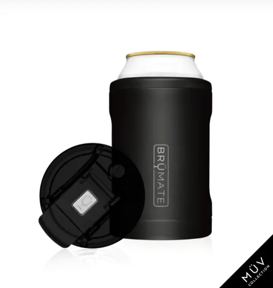 HOPSULATOR DUO MÜV 2-IN-1 | MATTE BLACK (12OZ CANS/TUMBLER)