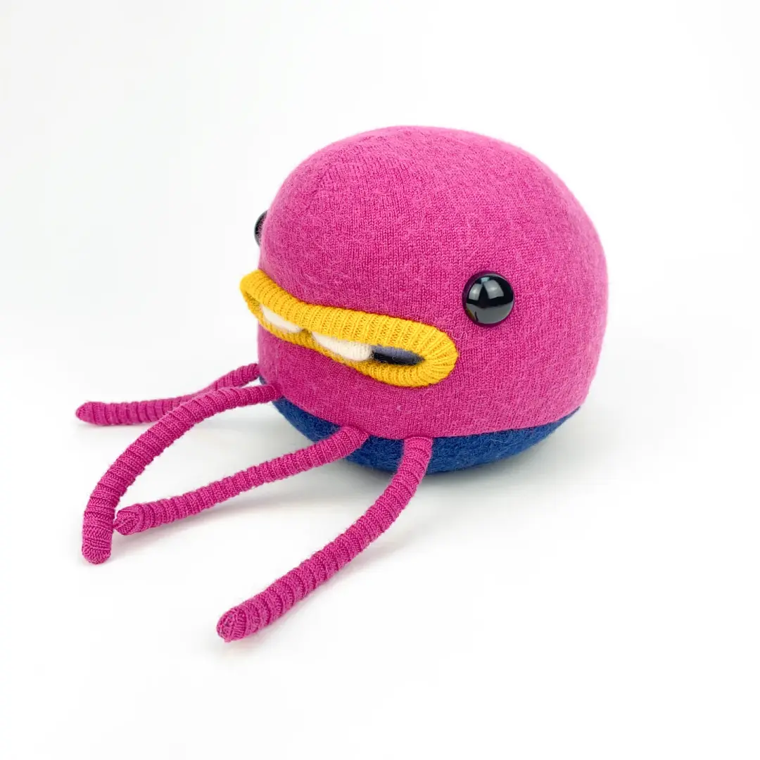 MiMi the pink plush my friend monster™ sweater toy