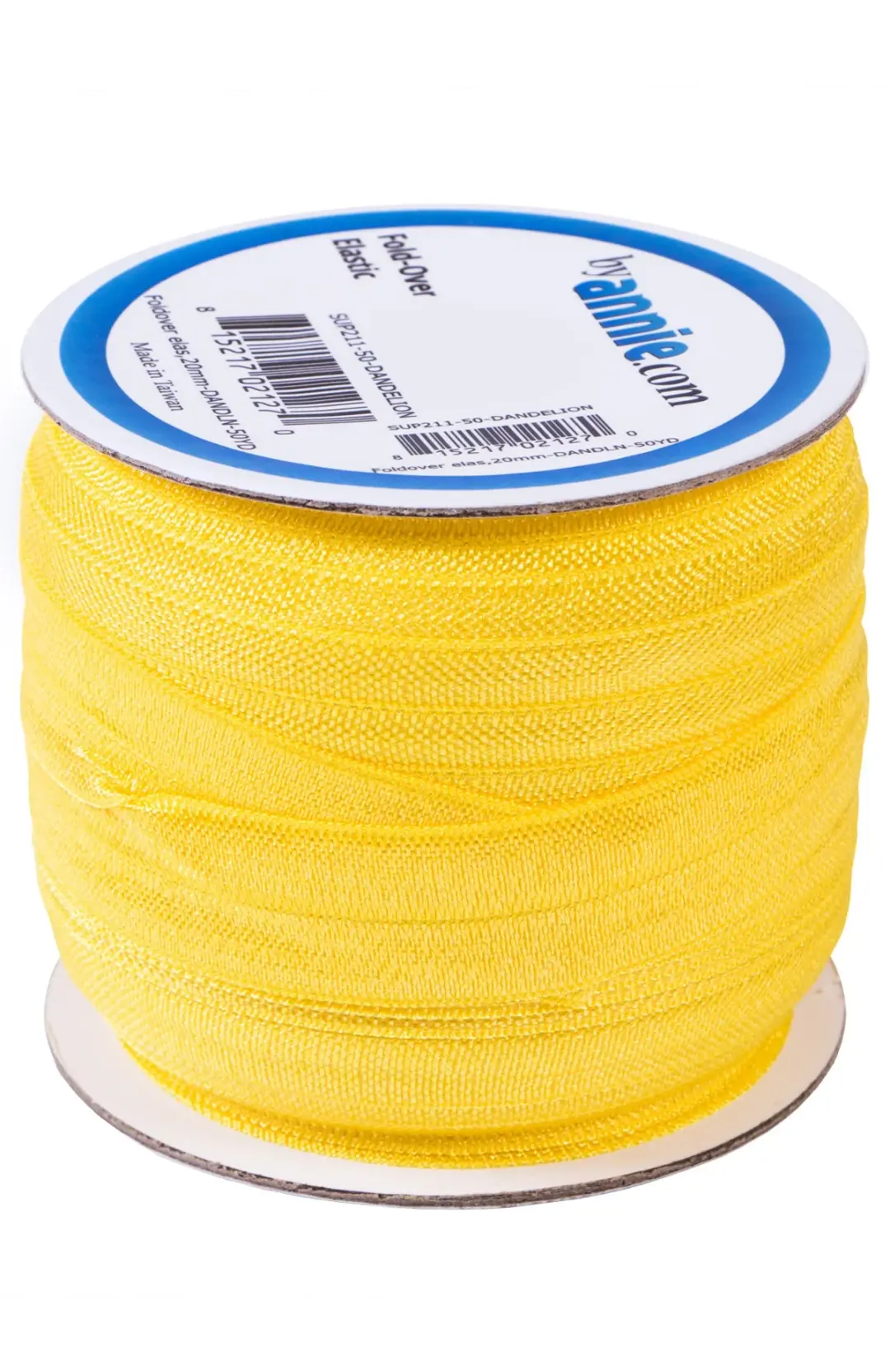 Fold-over Elastic 3/4in x 50yd Dandelion