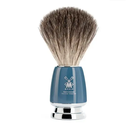 MÜHLE RYTMO Shaving Brush, Pure Badger, Petrol