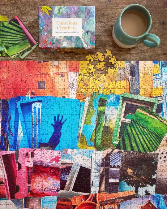 ‘Conscious Creativity Cards' - 1000 Piece Limited Edition Jigsaw Puzzle