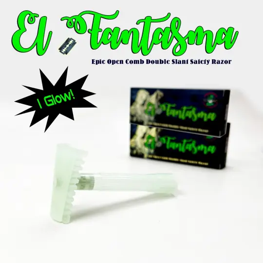 El Fantasma EPIC Open Comb Double Slant Safety Razor | It's Twisted!