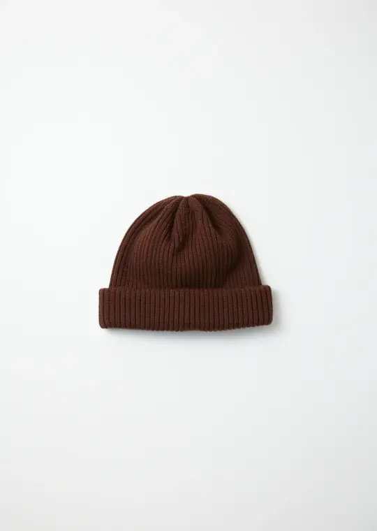 ROTOTO - Extra Fine Merino Hat - Brown