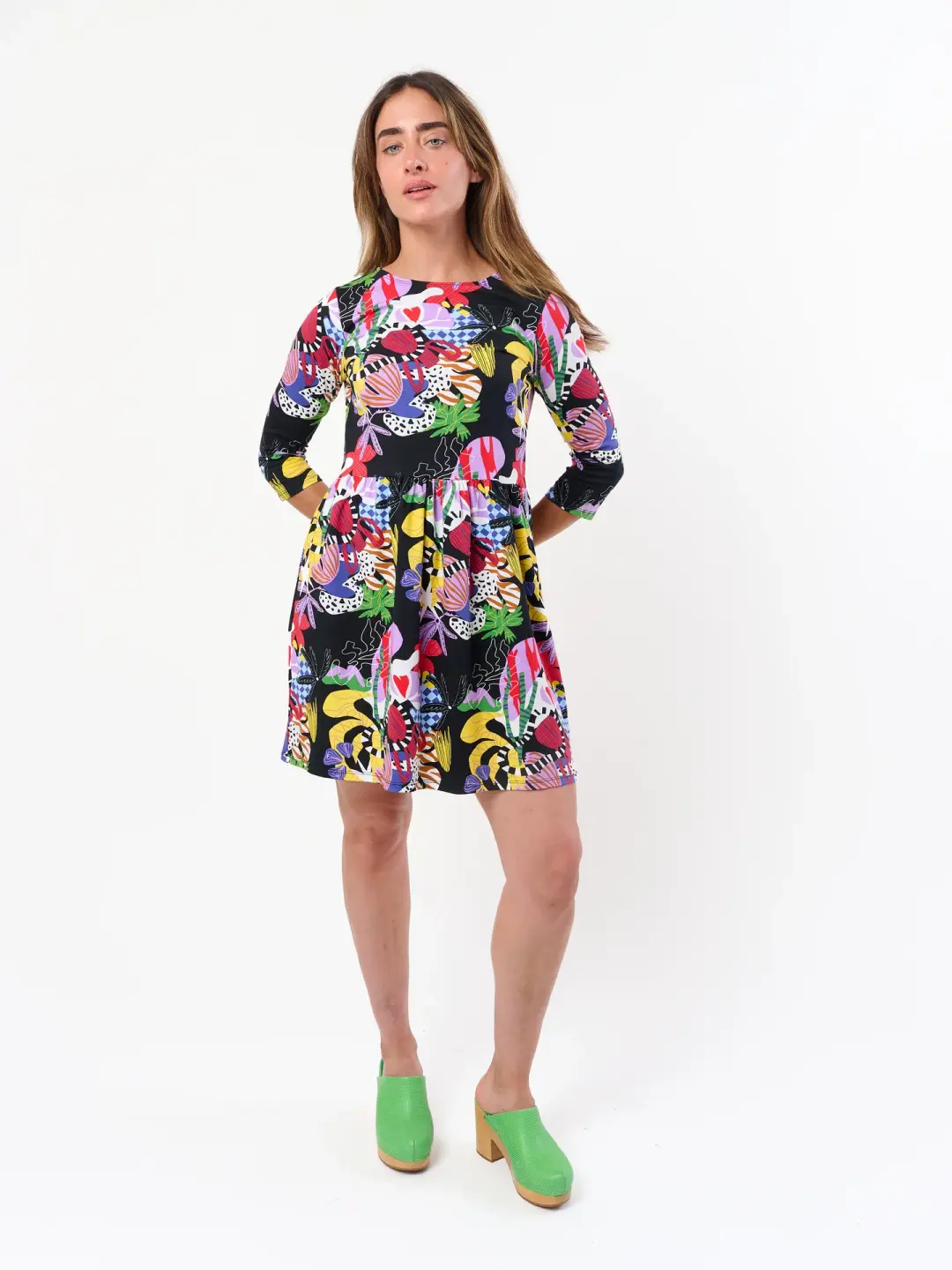Daphne Dress Organic Chaos