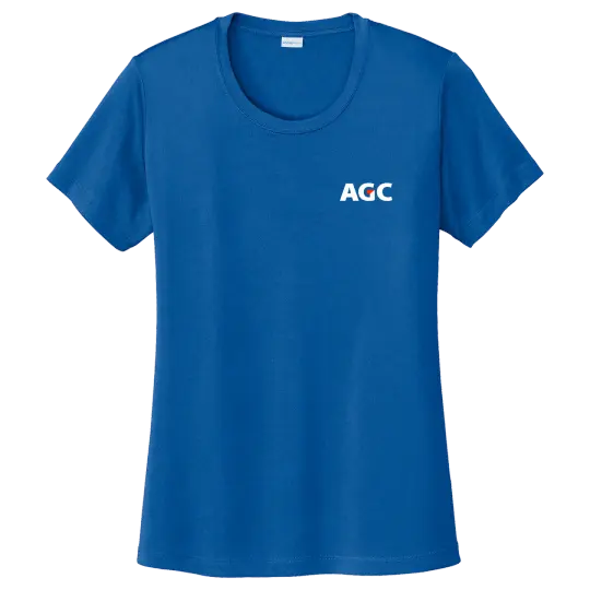 AGC LST350 Ladies Dry Fit Short Sleeve Tee