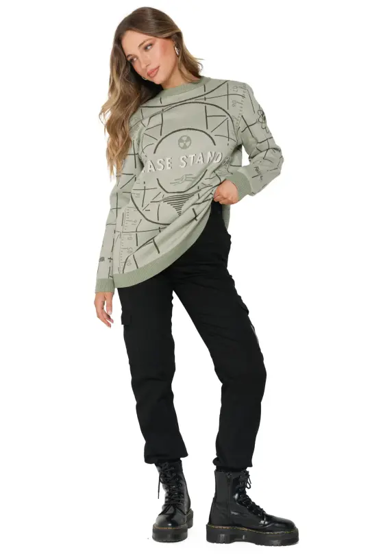 Please Stand By Unisex Crew Knit Sweater