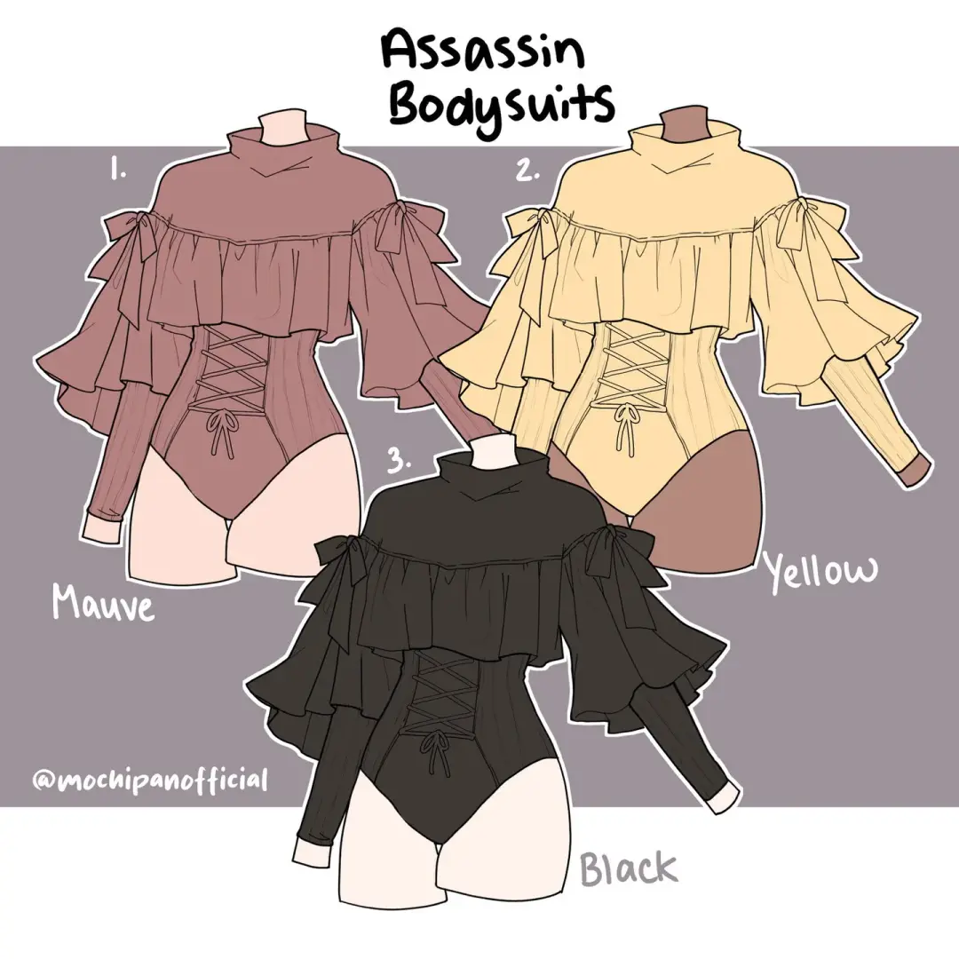 (Interest Check) Assassin Bodysuit (In Development)