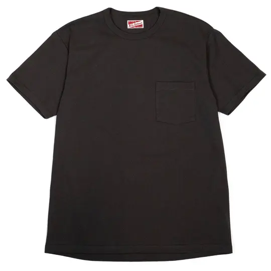 The Real McCoy's MC19012 Pocket Tee Shale