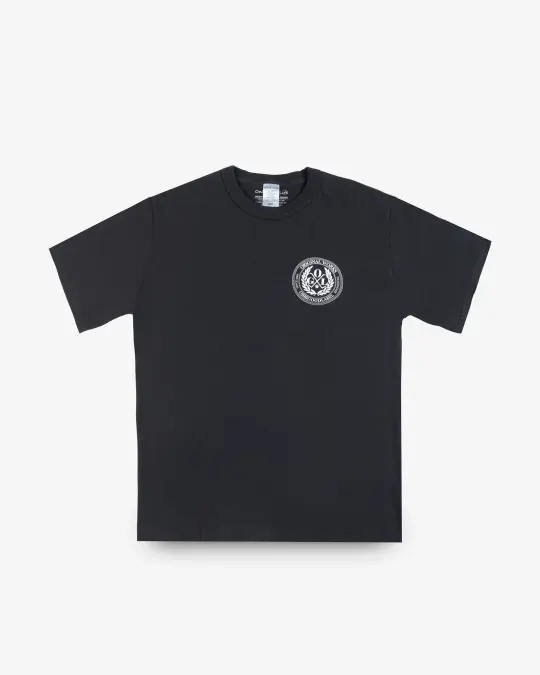 OGL 6.2oz Ringspun T-shirt - Silkscreen Printed 'Fly Me To The Moon' - Charcoal