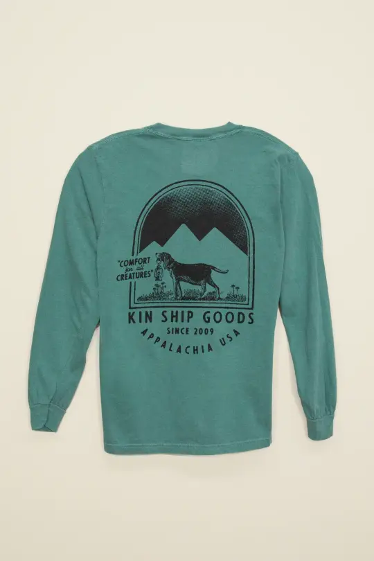 Beagle Long Sleeve Pocket Tee