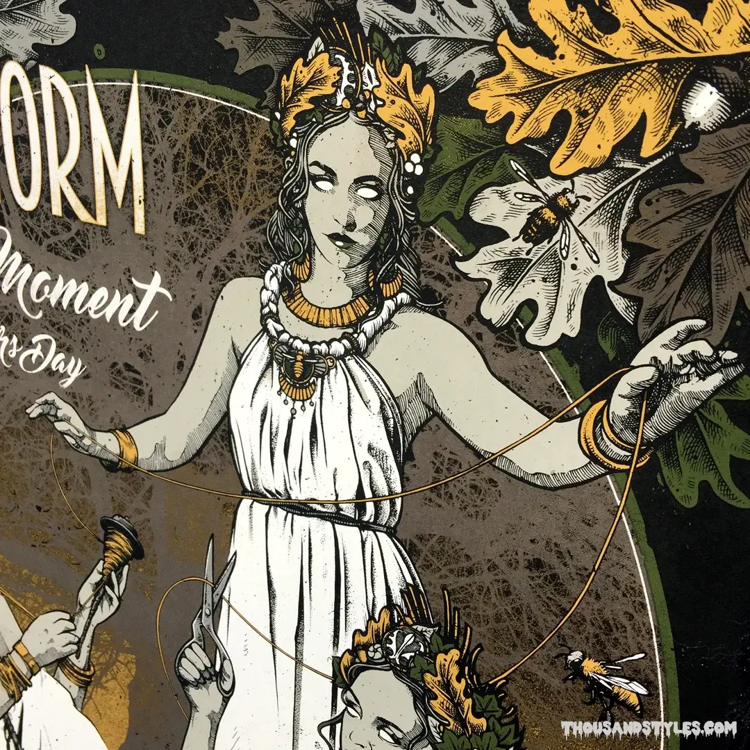 Halestorm November 2019 European Tour Poster
