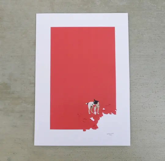 'demonDOG' print
