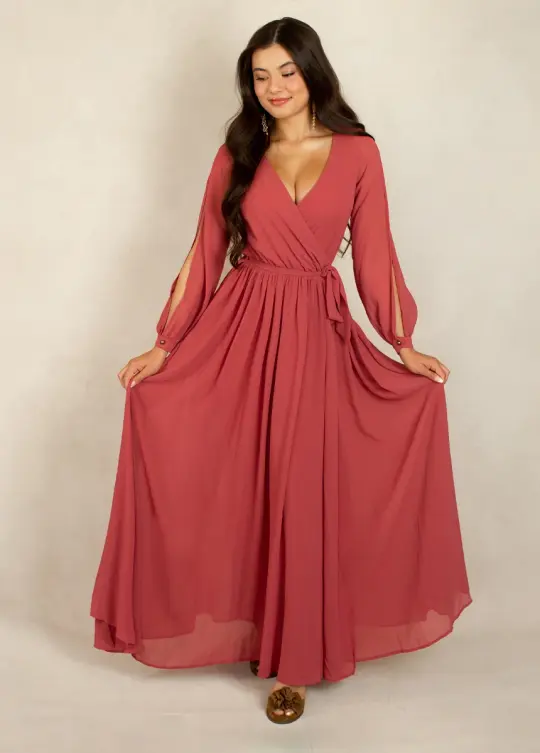 Aniya Dress in Camellia