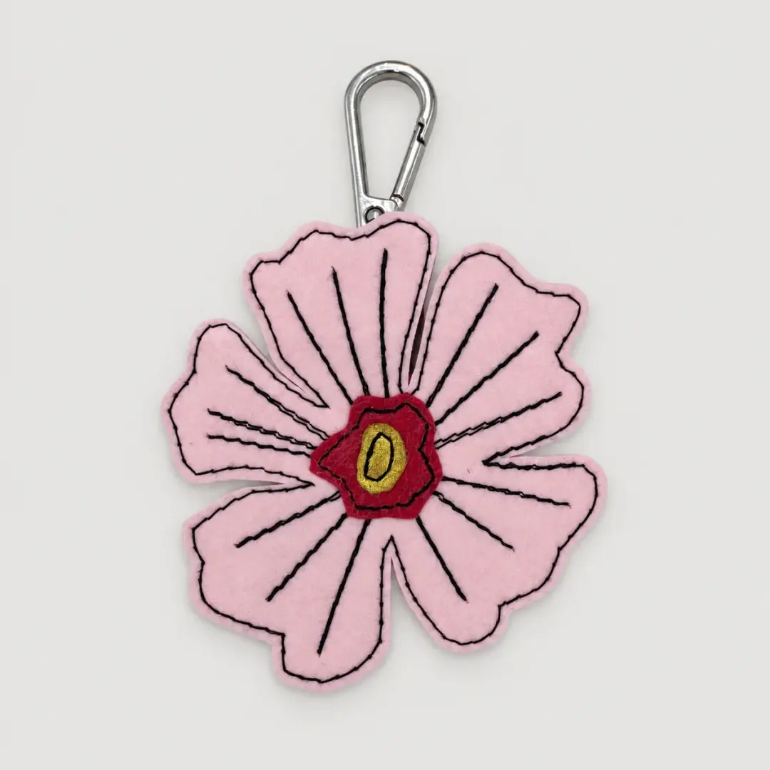 the leather poppy bag charm 65-of-70