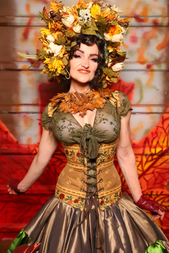 22. Greta Corset in Rose Trellis - The Fall Fabulosity! Collection