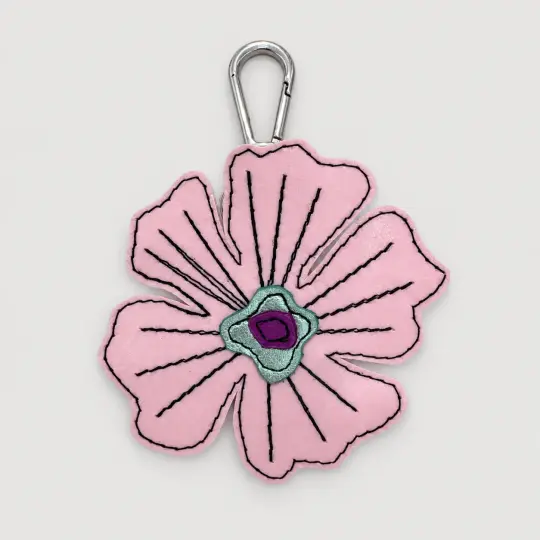 the leather poppy bag charm 46-of-70