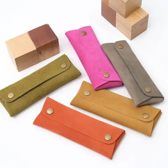 Pen Case Suede