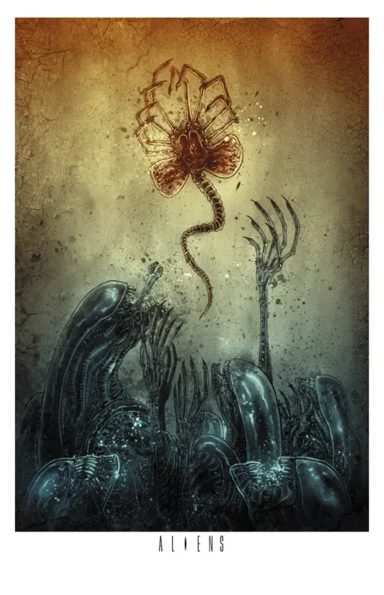 ALIENS OFFICIAL PRINT