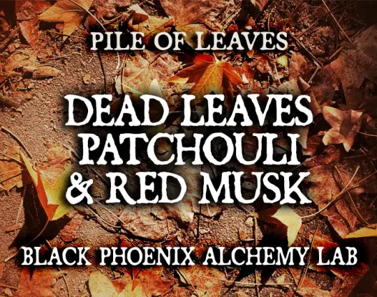 Dead Leaves, Patchouli, and Red Musk Perfume Oil