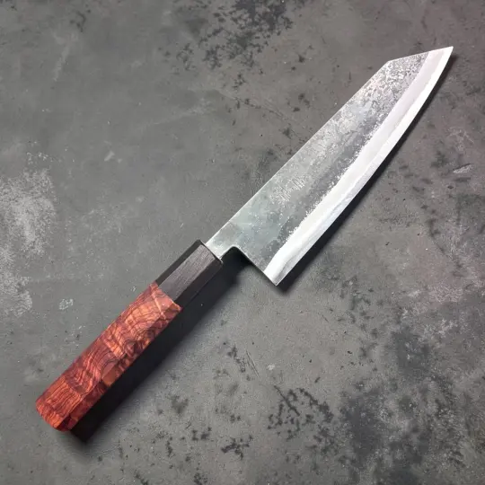 Tokushu Knife Rosewood Series White #2 Kurouchi Bunka