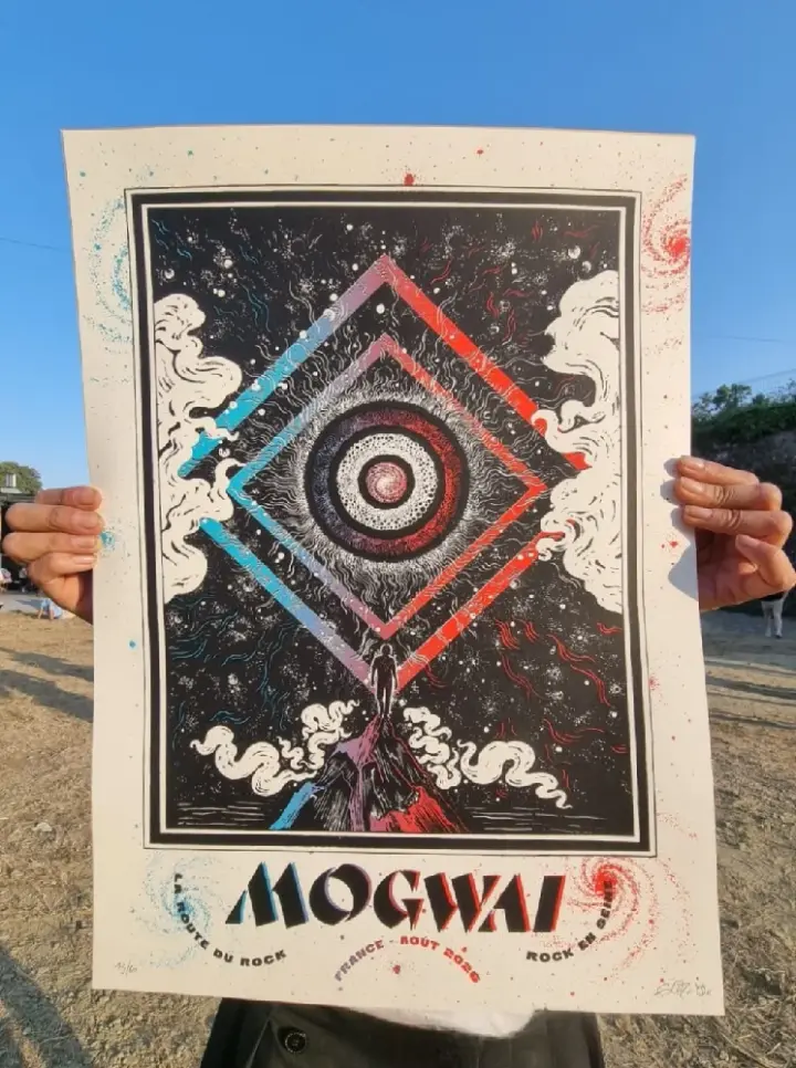 Mogwai (La Route du rock 2026) gigposter