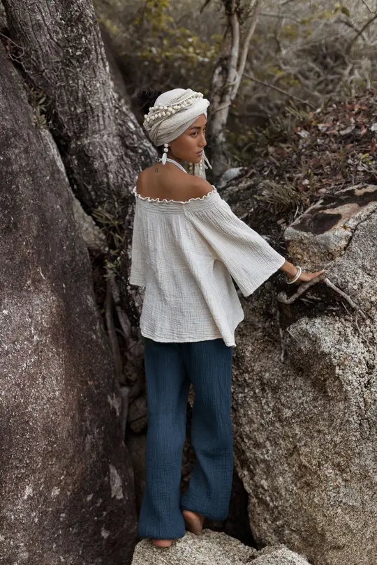 Yogana Pants Navy Blue