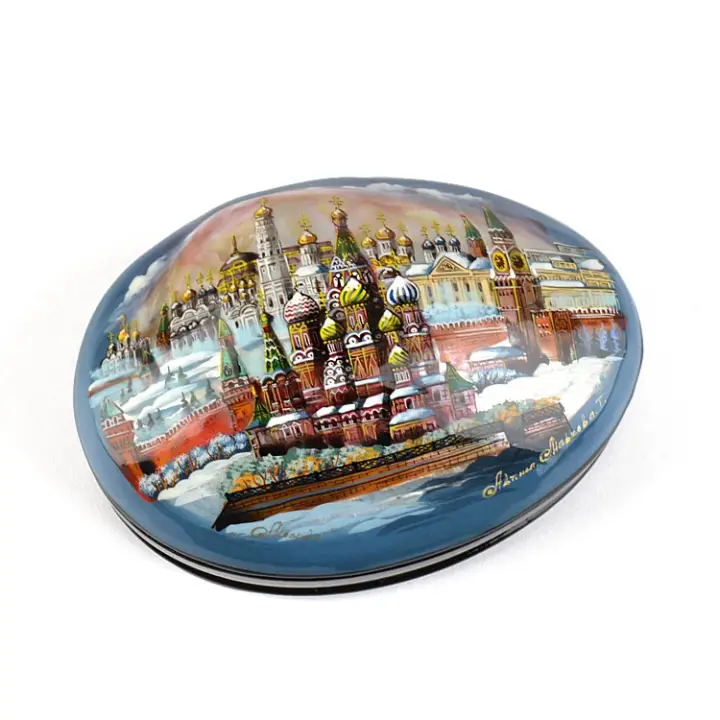 Abalone Shell Lacquer Box - St. Basils
