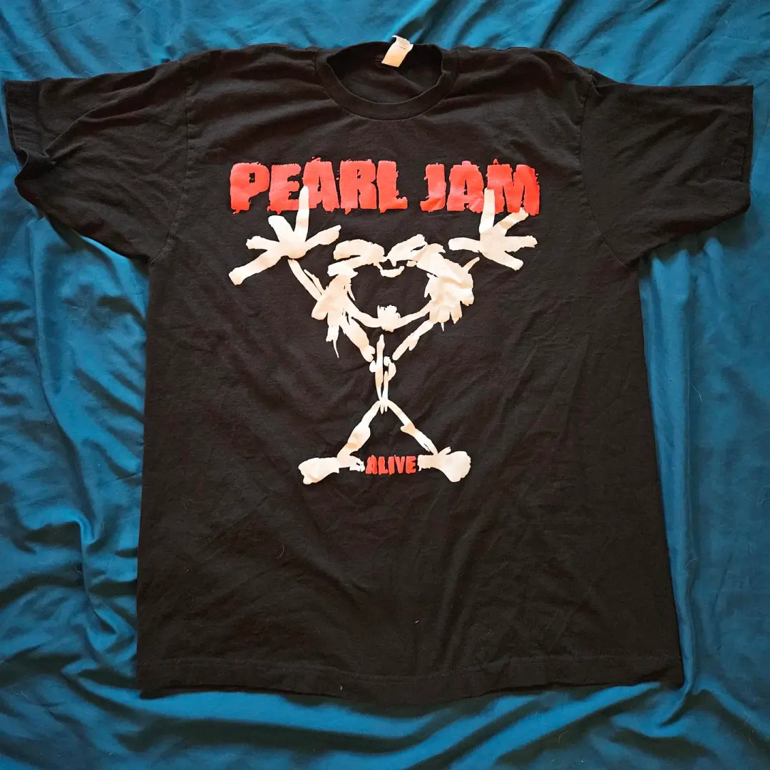 Pearl Jam Stick figure "Alive" t-shirt