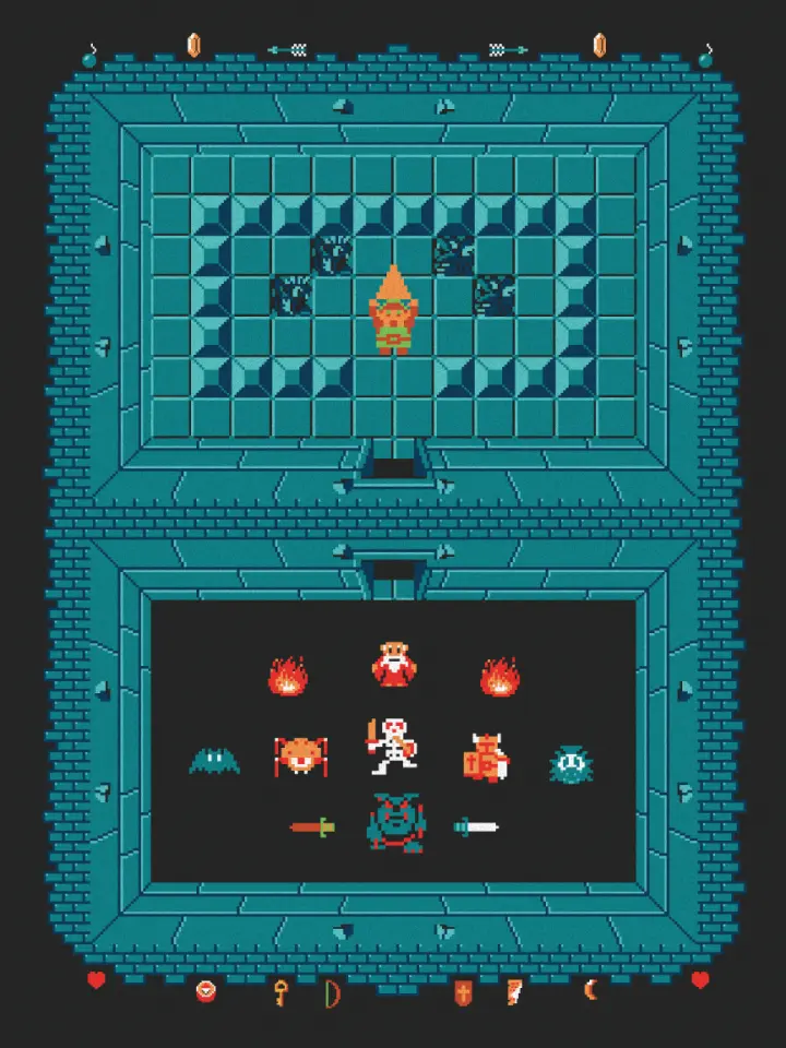 "The Legend of Zelda: Level One" by Harlan Elam