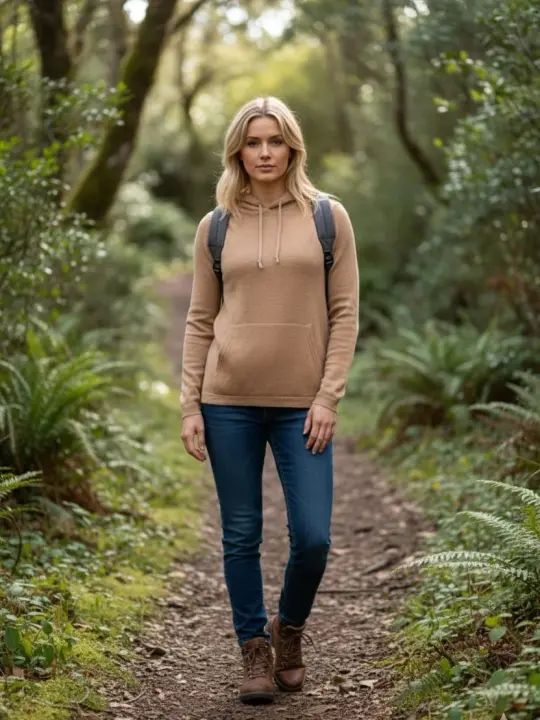 Hoodie - Baby Alpaca/Cotton