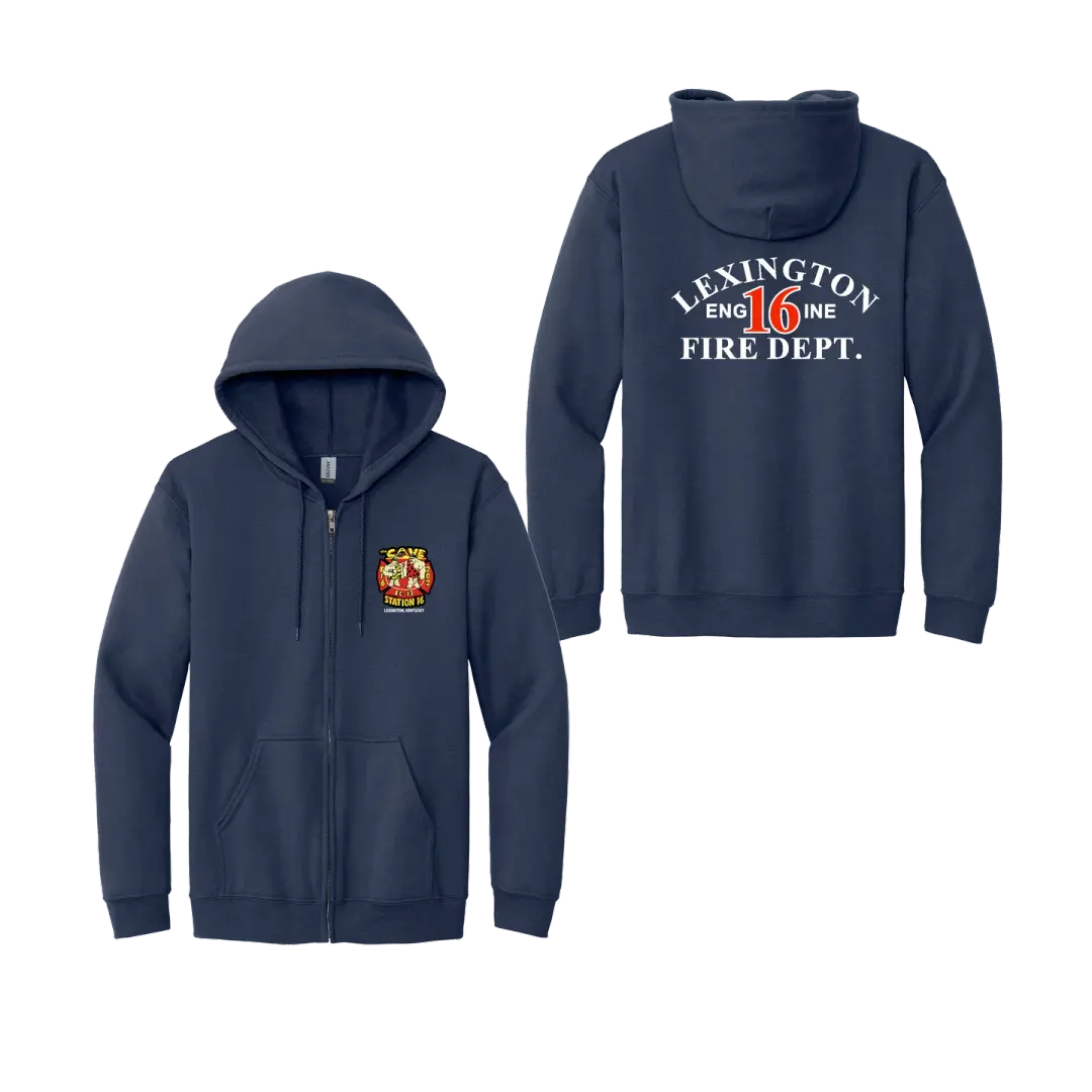 LFD16 PC90ZHT Tall Full Zip Hoodie