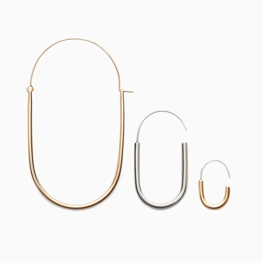 Recast Vivida hoop earrings