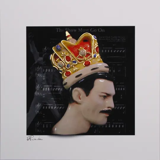 Freddie Mercury 'The Show Must Go On' - Art Print