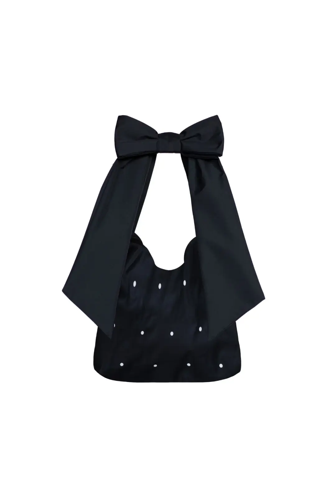 Bow Tote Bag | Polka Dot