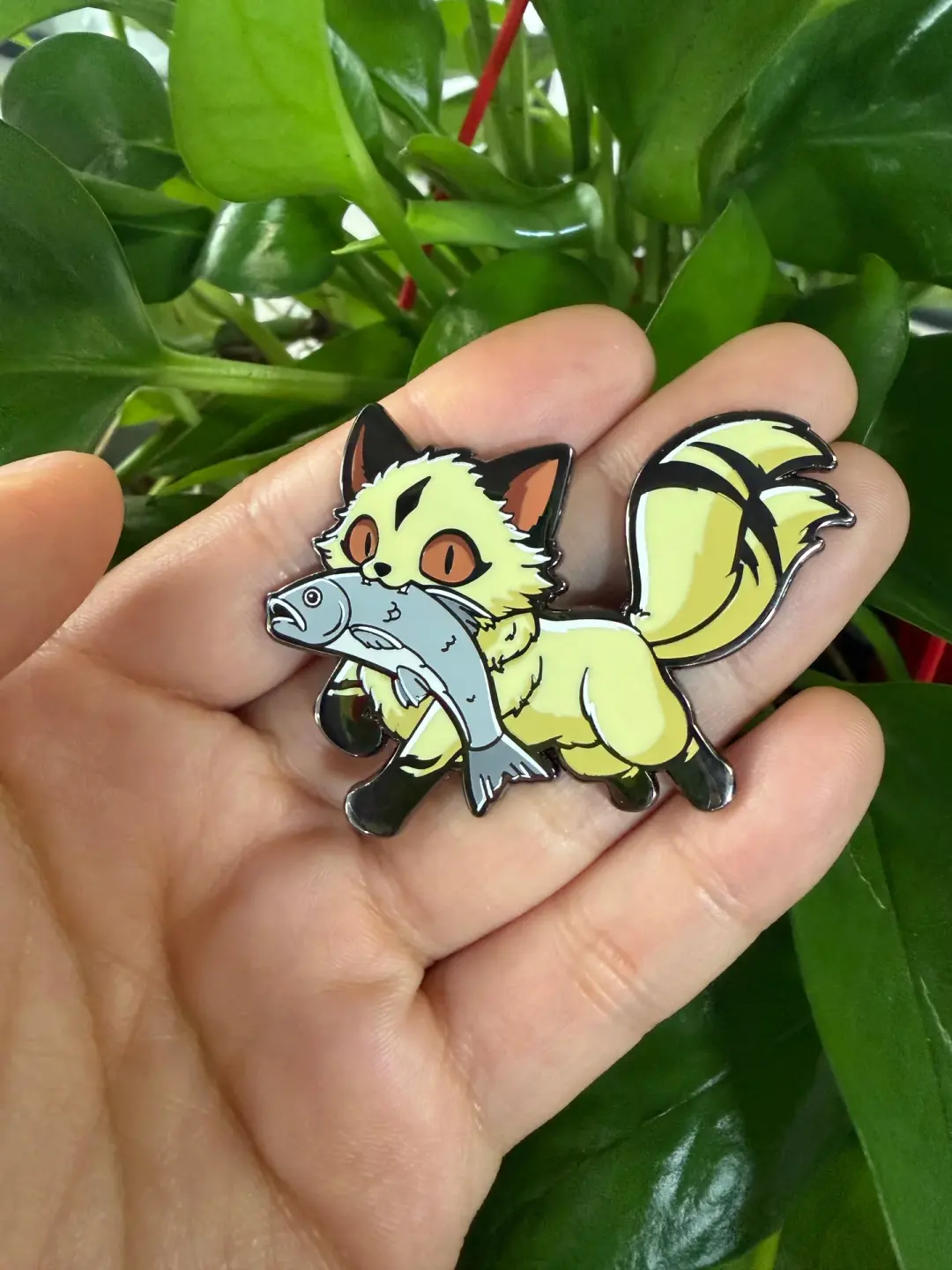 Kirara Fox Hard Enamel Pin