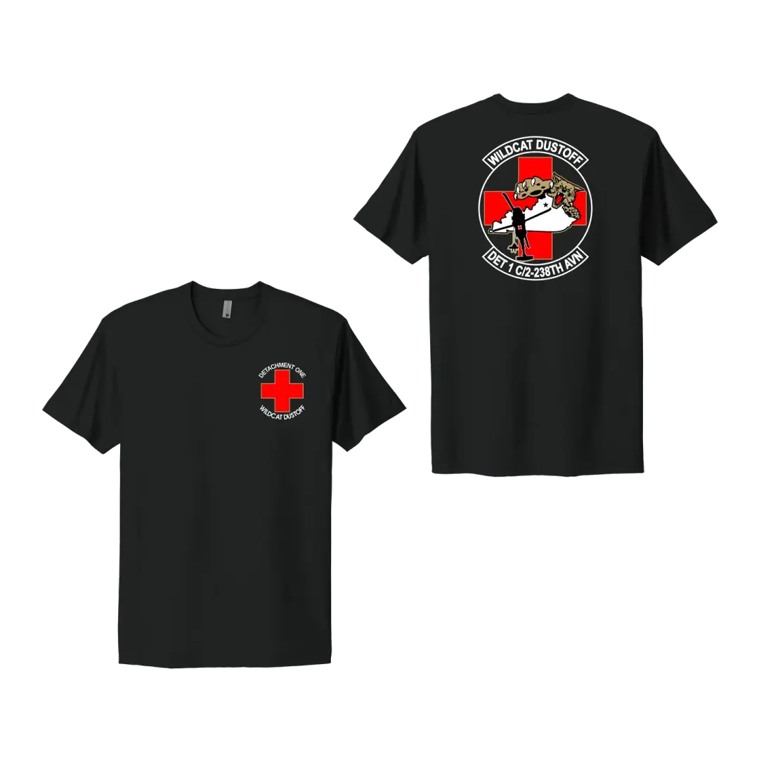 2-238th Wildcat Dustoff NL3600 Short Sleeve Tee