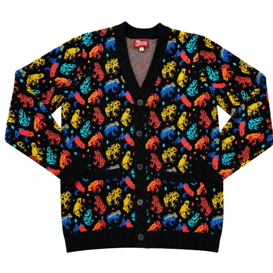 Poison Dart Frog Cardigan