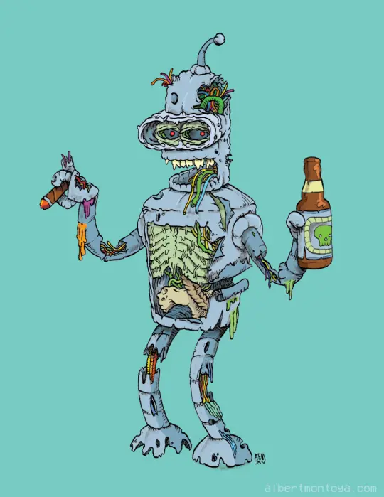 Print "Zombie Bender"