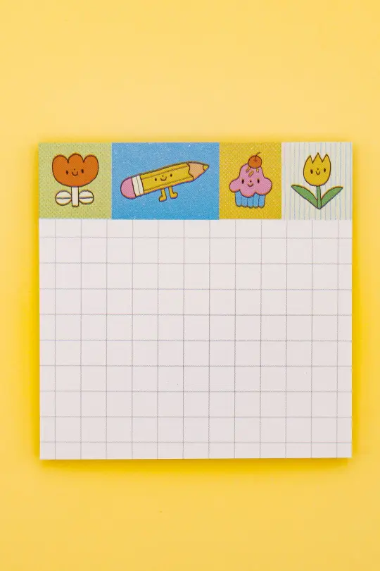 Colorful Gang Sticky Notepad