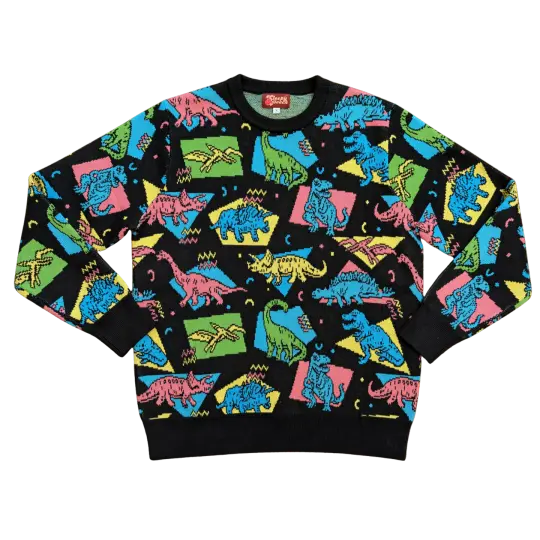 Dino Party Sweater (NOVEMBER PREORDER)