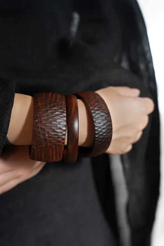 DRALA WOODEN BANGLES