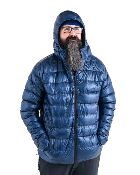 Bargain Down Jacket - Navy Blue - Extra Small