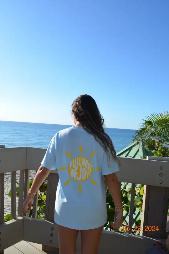 "fullness of joy" t-shirt
