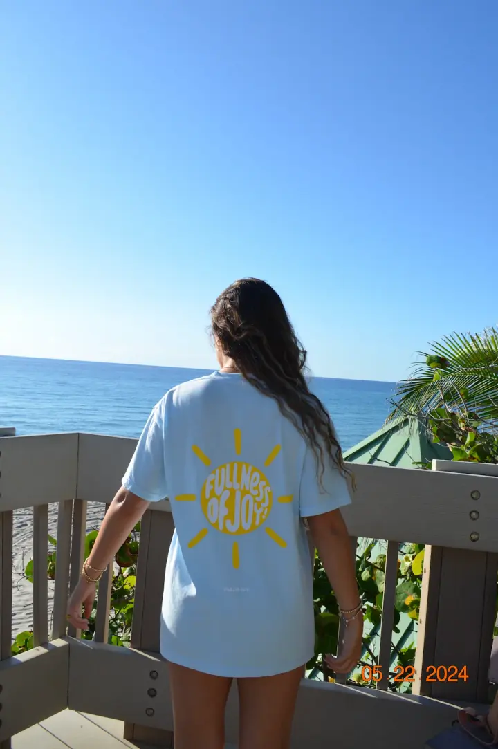 "fullness of joy" t-shirt