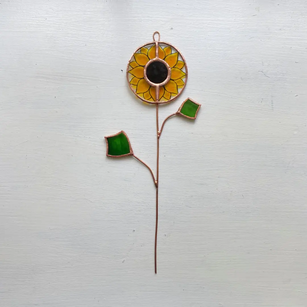 Sunflower Stem Suncatcher - Summer in the Shire