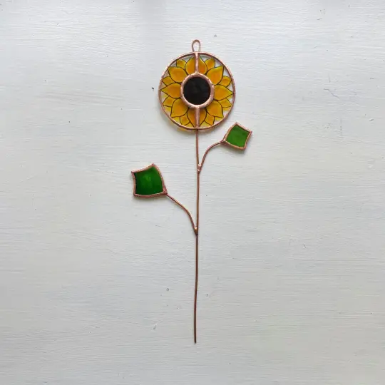 Sunflower Stem Suncatcher - Summer in the Shire